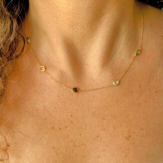 Colorful Semi-Precious Necklace II