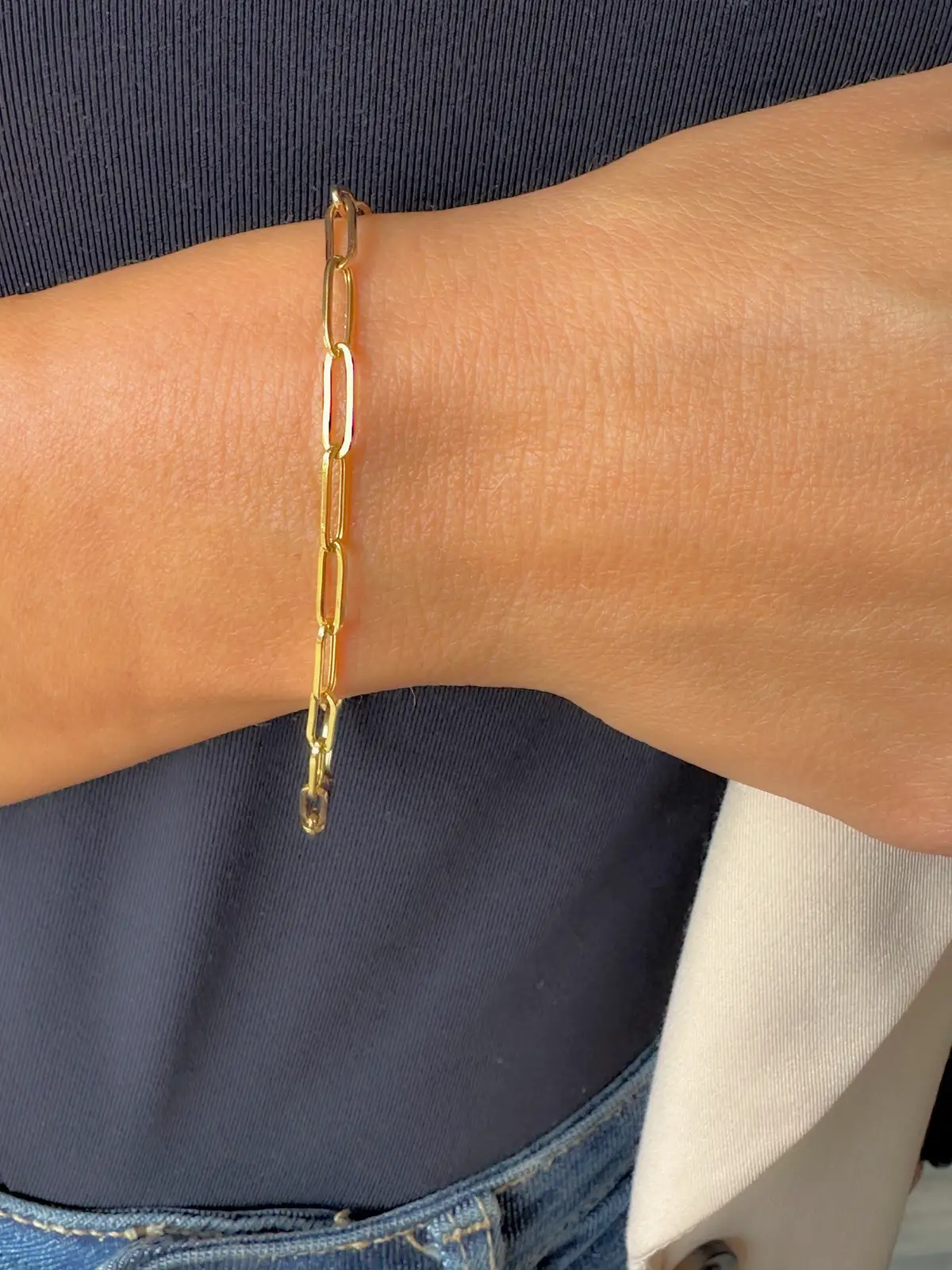 Petite Paperclip Bracelet