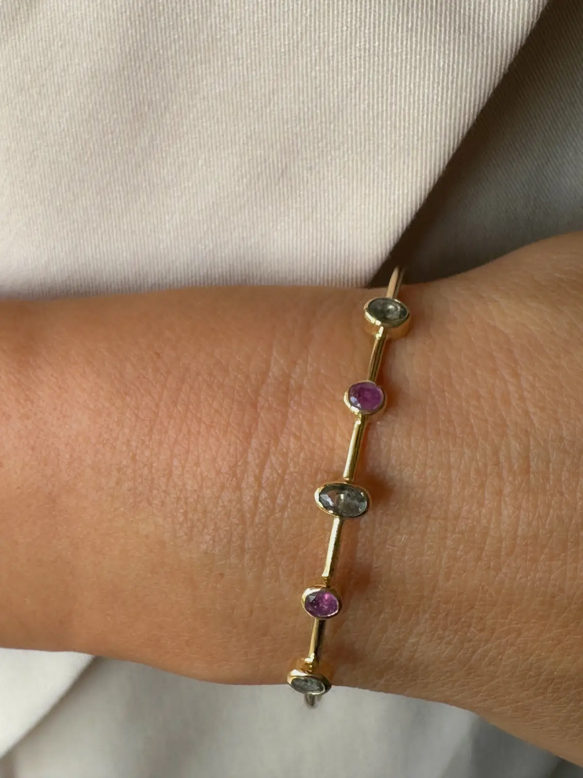 Gem Balance Bangle